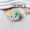 Trevo de Quatro Folhas da Sorte Gatinho Fofo Clipe de PP Acrílico Gato Desenho Animado Expressão Clip para Papel de Teste Gato Armazenamento Clipe para Anotações