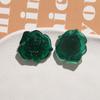 30mm pétalos de rosa camelia de verano parche DIY accesorios de resina aretes horquilla material para carcasa de teléfono móvil venta al por mayor