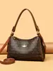 Bolsas para Mujer 2026 Nueva Moda Estampada Bolso para Mamá de Mediana Edad Bolso Almohada Bolso de Hombro Versátil Bolso Cruzado Estampado