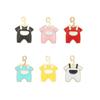 Accesorios DIY Ropa de Muñeca de Bebé Lindos Niños Aleación Accesorios de Goteo de Aceite Cuerda para el Cabello Colgante Llavero