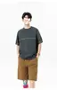 Camiseta de Verano Unisex de Manga Corta, Secado Rápido, Color-Blocking de Marca de Moda, Estilo Hasselblad, Corte Holgado, Manga de Tres Cuartos Deportiva Casual