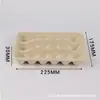 Caixa de Almoço Descartável de Polpa de Cana-de-Açúcar Caixa de Embalagem Biodegradável para Levar Caixa de Almoço de Polpa de Papel Tigela para Hambúrguer Salada