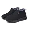 Nuevas Botas de Algodón Temu Comercio Exterior Zapatos de Algodón para Hombres y Mujeres de Mediana Edad y Mayores, Botas de Nieve, Forradas de Felpa, Engrosadas, Botas Cálidas, Botines para Mujer