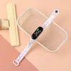 Novo Relógio Digital LED à Prova d'Água com Estampa de Desenho Animado Personalizado e Legal para Exportação, Criativo com Toque, à Prova d'Água, para Estudantes