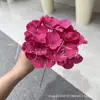 Flores Artificiales, Ramo de Hortensias de 5 Cabezas, Verano Interminable, 27 Piezas, Materiales Florales para Decoración de Bodas y Hogar, Flores de Cinco Cabezas