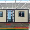 Casas Móviles Temporales de Comercio Exterior con Decoración, Casas Contenedor, Casas Expandibles Plegables de Doble Ala, Casas Habitable tipo Caja Mariposa para Uso Transfronterizo