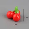 Micro-Paisaje Creativo Artificial Fruta Grande Comida Juguete Decoración DIY Accesorios de Bolsas Ciega Adornos Pequeños Venta al por Mayor