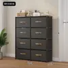 Gabinete de Cajones Simple Gabinete de Almacenamiento Multicapa Engrosado De Pie para el Hogar Tela No Tejida Dormitorio Gabinete de Almacenamiento Multifuncional