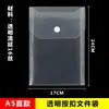 Bolsa de Arquivo A4 Bolsa de Informações para Estudante A5 Bolsa para Recibos Bolsa para Embalagem de Pequenos Acessórios Bolsa para Documentos de Contrato A3 Bolsa Transparente para Material de Escritório