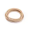 Cordón de cera coreano de 3.0 mm, cuerda de cera de poliéster con patrón de serpiente multicolor, material de tejido hecho a mano para pulseras y collares, resistente al desgaste