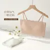 Camisola de Encaje Francés Jiandaniao para Mujer con Copas, Hermoso Top Tubo con Espalda Descubierta Ropa Interior, Nuevo Modelo 2026, Capa Base de Verano