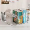 Estante de livros tridimensional multifuncional para armazenamento de livros transparente para mesa de estudante estante de armazenamento de livros para escritório dormitório estante de armazenamento de arquivos