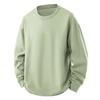 Camiseta de manga larga para hombre, cuello redondo, para jóvenes, primavera y otoño, ropa interior para estudiantes, estilo coreano, holgada, combinable, larga.