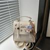 Bolso de Mujer 2025 Nuevo Estilo Coreano Versátil Estilo Universitario Bolso de Hombro Simple Casual Estilo Hombro Bolso Cuadrado Pequeño