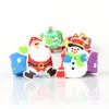 Comercio Exterior Navidad Personalizado Anillo de Silicona con Broche Pulsera Anillo con Broche de Punto Pulsera de Muñeca Niños Anillo de Mano con Broche