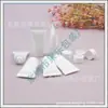 Tubo suave blanco de 5 ml tubo de muestra tubo para gel de ducha 5 g tubo de tamaño de prueba tubo para champú tubo para gel