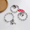 Pulseira de Contas de Bebê Estilo Nacional Vintage Feminina Nicho Alto Padrão Luxo Leve Personalizada Versátil Nova Pulseira 2025