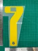 25-26 Bahia Erke Collection Ropa para Adultos A+ Jersey Número Letra Número de Transferencia de Calor Pegatina de Transferencia de Calor Pelota