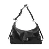 Bolso de Mano con Textura de Alta Calidad al por Mayor Bolso Dumpling Bolso de Mujer Otoño 2026 Nuevo Color Sólido Patchwork Bolso de Hombro Único Bolso Cruzado para Viajes