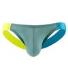 Tanga de algodão para homens, tanga única, cueca masculina de peça única, quadril exposto, sexy, cintura baixa, calça T sem costura para homens