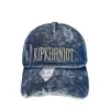 Gorra de Béisbol de Mezclilla Desgastada Estilo Retro Americano para Mujer, Sombrilla Casual Versátil para Pareja, Gorra de Cinco Paneles Estilo Callejero