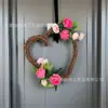 Corona de Día de San Valentín Transfronteriza, Corona de Amor, Decoración de Puerta de Amazon, Colgante de Puerta para el Hogar, Corona para Puerta Principal, Novedades de Primavera, Colgante de Pared