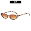 Nuevas Gafas de Sol Retro Versátiles con Montura Pequeña Estilo Ojo de Gato Moda Europea y Americana Protección Solar para Exteriores Gafas de Sol de Moda Transfronterizas