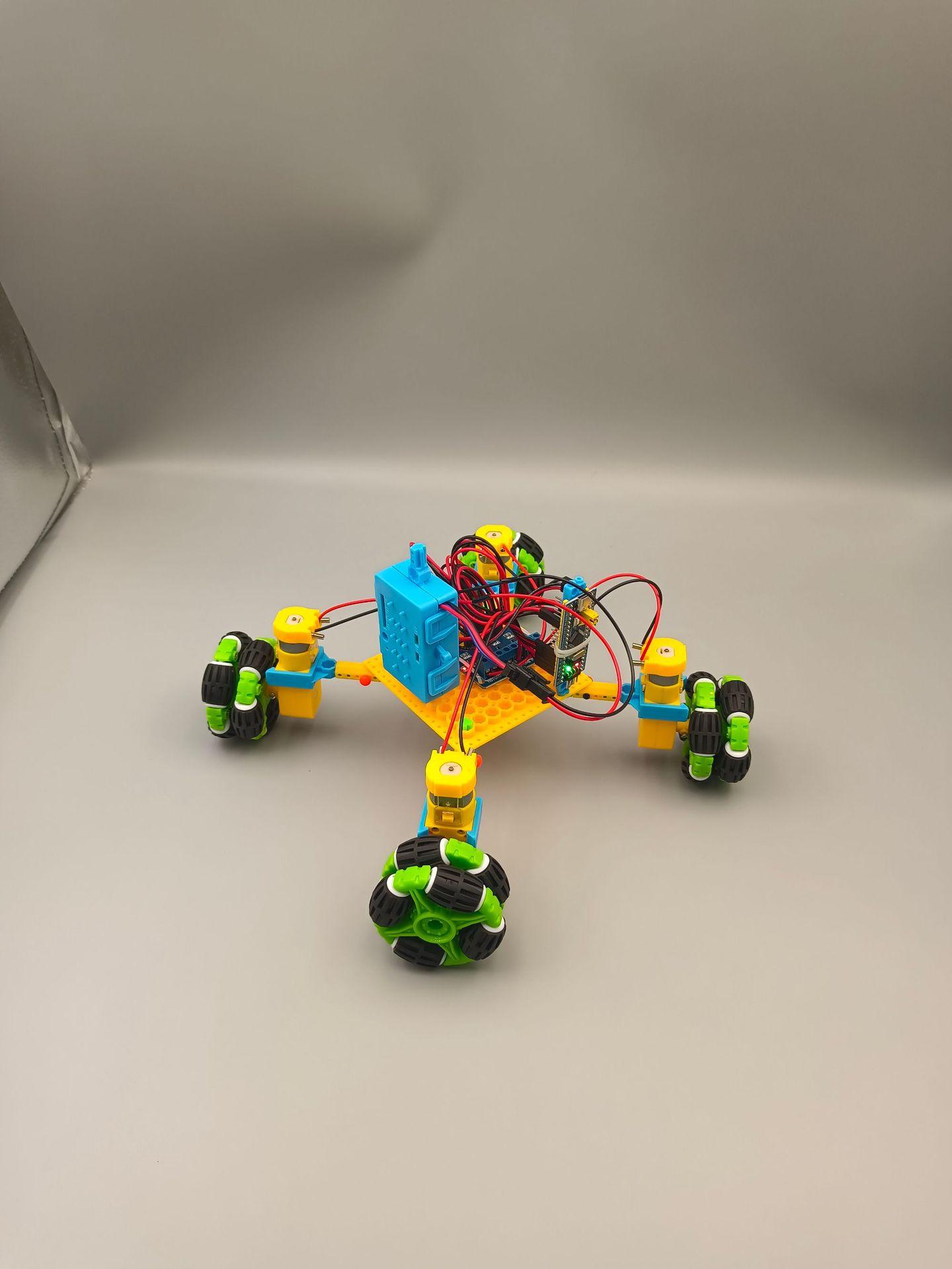 STM32八角方板车组装图2