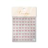Calcomanías para Manicura Tomoni Delgadas y Resistentes Dibujo Simple Hebilla de Mariposa Calcomanías para Uñas Simples y Versátiles Lazo Tricolor Venta al por Mayor