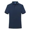 Camiseta de Casal Estampada Logo Bordado Camiseta com Gola Atividade de Grupo Corporativo Roupa de Trabalho Camiseta Publicitária Camiseta
