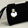 Broche Serie Pato de Dibujos Animados Insignia de Pato Ropa Bolsa Estuche para Lápices Broche de Pato Lindo Estilo Japonés En Stock Transfronterizo