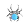 Aleación de titanio F136 Uña de araña ópalo ceja clavo de nariz clavo de labio clavo de hueso de oreja nicho punk estilo accesorios de perforación
