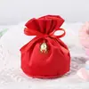 Bolsa de Dulces de Terciopelo Creativa para Boda, Franela, Caja de Dulces de Boda Europea, Caja de Dulces para Regalo a Mano, Bolsa de Regalo al por Mayor