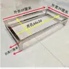 Soporte de Estufa de Gas Empotrable de Acero Inoxidable, Rejilla Elevadora para Estufa de Gas, Base Elevadora de Marco de Soporte para Estufa de Gas de Ahorro de Energía