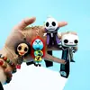 Chaveiro Novo Transfronteiriço Halloween Pingente Boneca Acessórios Fantasma Preto Grande Fantasma Preto Pequeno Chaveiro Pequeno Presente