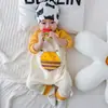 Body de bebé de algodón puro para primavera y otoño, ropa infantil ha yutong, pijamas, ropa de bebé, mameluco, para salir