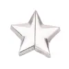 Hebilla Magnética para Cortina de Estrella de Cinco Puntas, Cierre a Presión de Botón Magnético Metálico Desmontable Anti-Fugas de Luz