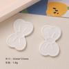 Accesorios de resina de dibujos animados para hacer tú mismo, lazo, crema, pegamento, pinza para el cabello hecha a mano, funda para teléfono móvil, hebilla para zapatos, accesorios
