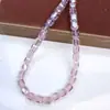 8x9 Cuentas de Cristal Tipo Barril Cristal Austriaco Facetado Rectangular Cuentas Sueltas Agujero Recto Cuentas de Vidrio Pulsera DIY Joyería