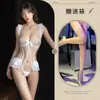 Lencería Sexy, Body Bordado de Encaje Sexy, Camisón Hueco con Abertura en la Entrepierna, Push-Up para Busto Pequeño, Lencería Coqueta, Lencería Sexy