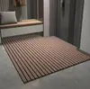 Felpudo para puerta de entrada, área grande de cobertura total, antideslizante, absorbente de agua, se puede cortar en tiras largas, alfombra de siete rayas