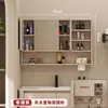 Gabinete de Espejo de Baño Inteligente con Desempañador Oculto con Fibra de Carbono Montado en la Pared Multifuncional de Almacenamiento con Enchufe
