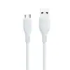Cabo de Dados de Silicone Transfronteiriço Adequado para Celulares Apple, Xiaomi, Huawei e Android Tipo-C, Cabo de Carregamento Super Rápido