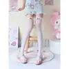 Calcetines Altos Jk para Mujer, Medias Adelgazantes Versátiles Hasta la Rodilla, Medias de Seda para Primavera y Otoño, Calcetines Largos de Tubo, Calcetines de Compresión Antideslizantes Estilo Japonés para Mujer, Piernas Bonitas, Estilo Dulce