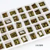 Pedras de Strass para Unhas Cor de Café Dongzhou, Acessórios de Strass Irregulares com Base Pontiaguda, Pedras de Strass para Empilhamento de Unhas Cor Caramelo Ovo de Pombo Melard