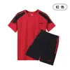 Nuevo Traje de Bádminton para Hombres y Mujeres, Transpirable de Secado Rápido, Manga Corta de Seda de Hielo, Shorts, Ropa de Entrenamiento para Competición de Verano, Ropa Casual