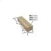 En Stock de Fábrica Madera de Haya Soporte Simple para Tarjetas de Escritorio Clip para Notas Soporte de Exhibición de Calendario Acrílico Clip para Fotos con Impresión de Logo