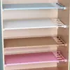 Estante Separador de Armario Estantería Organizadora de Almacenamiento, Estante de Almacenamiento Ahorrador de Espacio para Armario y Closet sin Taladro