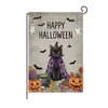 Banderas de Decoración para Jardín de Halloween Estampado Personalizado Calabaza Gato Negro Fantasma Amazon Banderas de Decoración para Patio Exterior