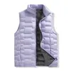 Chaleco de plumas de grafeno, unisex, ligero, cuello alto, adecuado para otoño e invierno, plumón de pato blanco, estampado personalizado